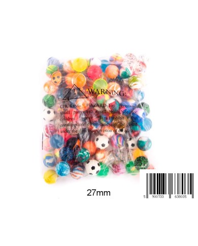 PIŁKA KANGUREK 3 CM MIX