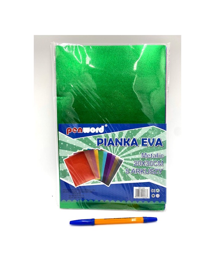 PIANKA METALICZNA 5 ARKUSZY
