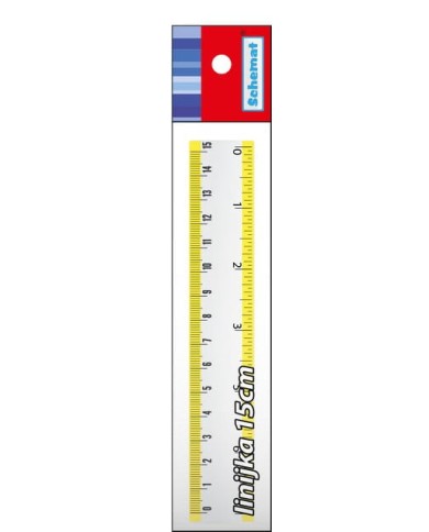 LINIJKA 15-CM SCHEMAT