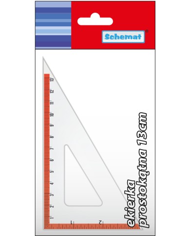 EKIERKA 13 CM PROSTOKĄTNA SCHEMAT