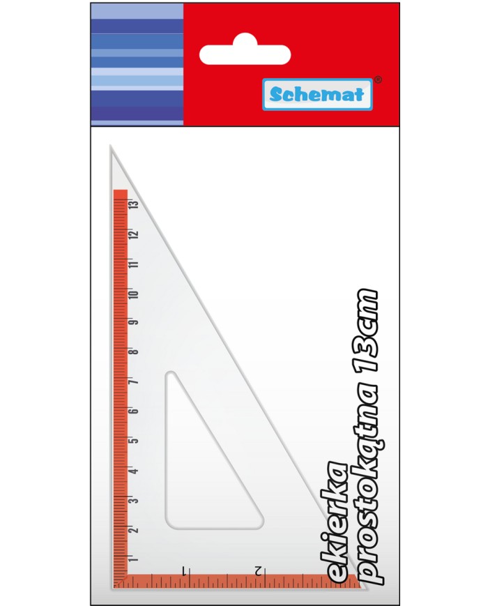 EKIERKA 13 CM PROSTOKĄTNA SCHEMAT