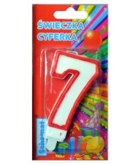ŚWIECZKA CYFERKA 1 SCHEMAT