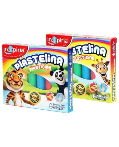 PLASTELINA 6-KOL INSPIRA