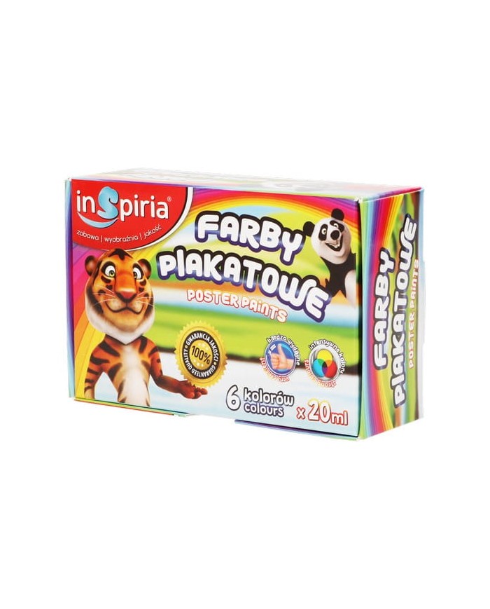 FARBY PLAKATOWE 6-KOL INSPIRIA