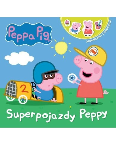 KSIĄŻECZKA PEPPA SUPERPOJAZDY