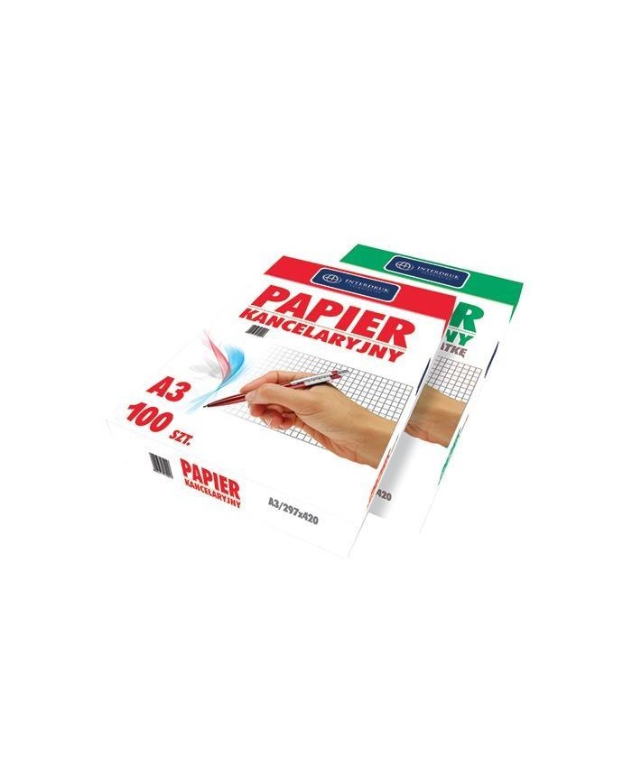 PAPIER PODANIOWY A3 KRATKA INTERDRUK 100ARK