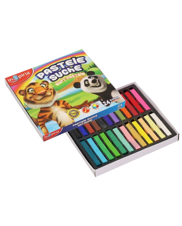 KREDKI PASTELE SUCHE 24-KOL INSPIRIA
