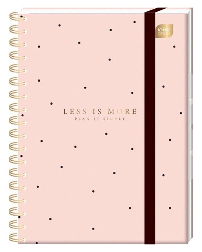 ORGANIZER A5 NA SPIRALI BUJO 224 KROPKI