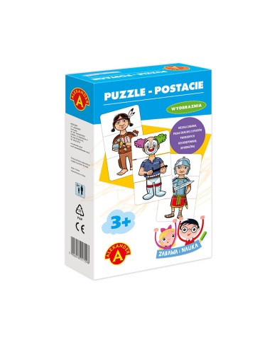 GRA ALEXANDER PUZZLE POSTACIE ZABAWA