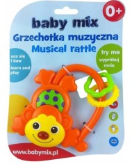 GRZECHOTKA MAŁPKA BABY MIX MUZYCZNA BL.