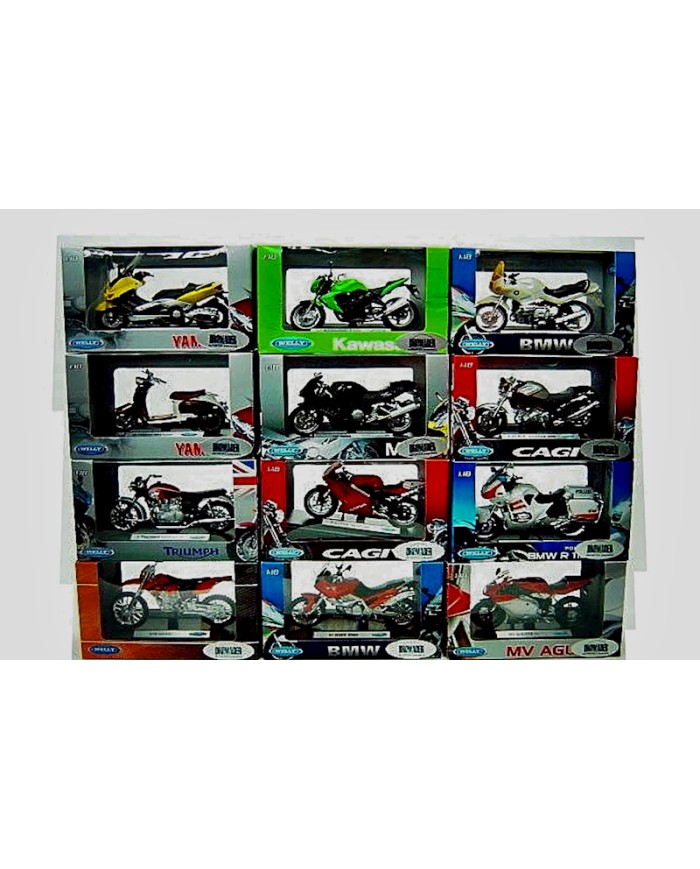 MOTOR METAL WELLY KOLEKCJA 1:18
