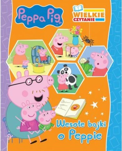 KSIĄŻECZKA PEPPA WIELKIE CZYTANIE WESOŁE