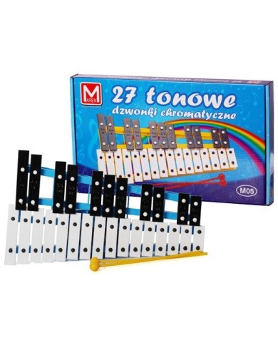 DZWONKI 27 TONOWE CHROMATYCZNE