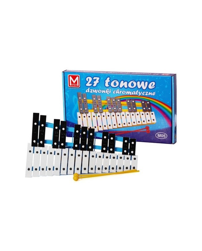 DZWONKI 27 TONOWE CHROMATYCZNE