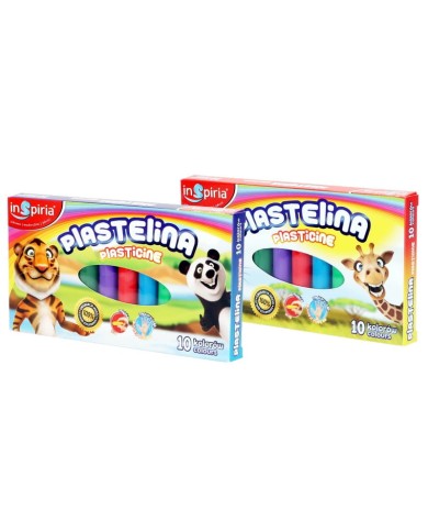 PLASTELINA 10-KOL INSPIRIA
