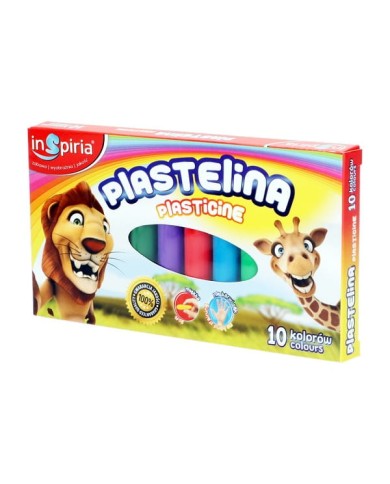 PLASTELINA 10-KOL INSPIRIA