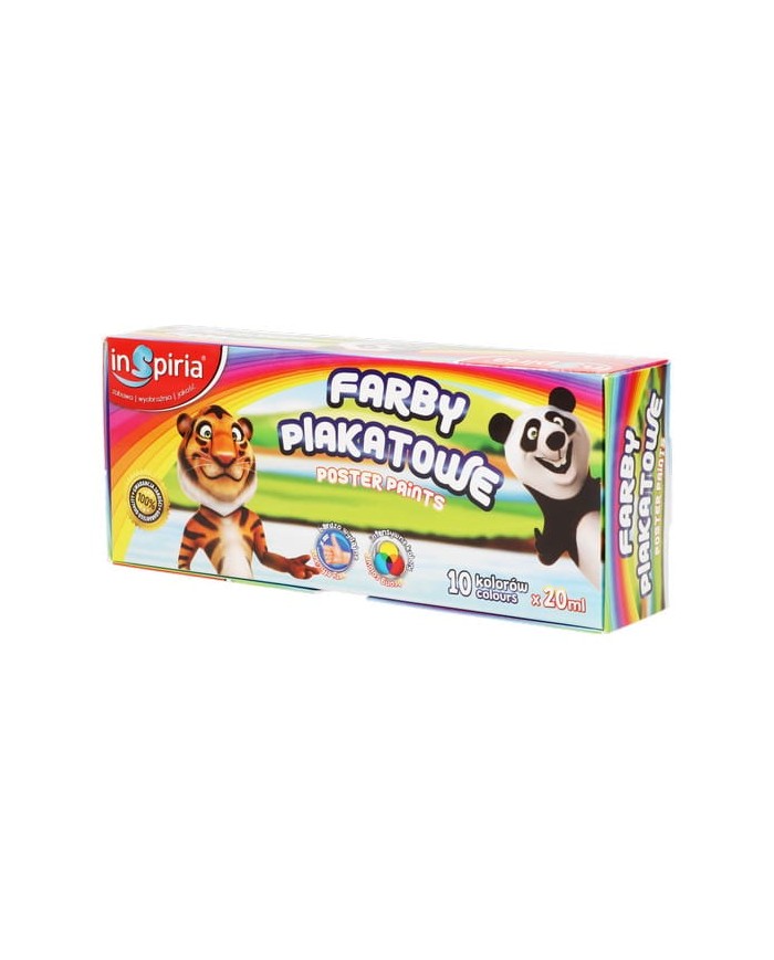FARBY PLAKATOWE 10-KOL INSPIRIA