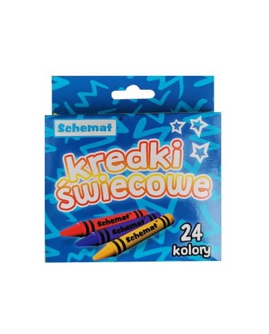 KREDKI ŚWIECOWE 24-KOL SCHEMAT