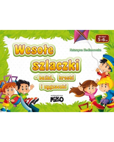 KSIĄŻECZKA WESOŁE SZLACZKI BUŹKI KRESKI