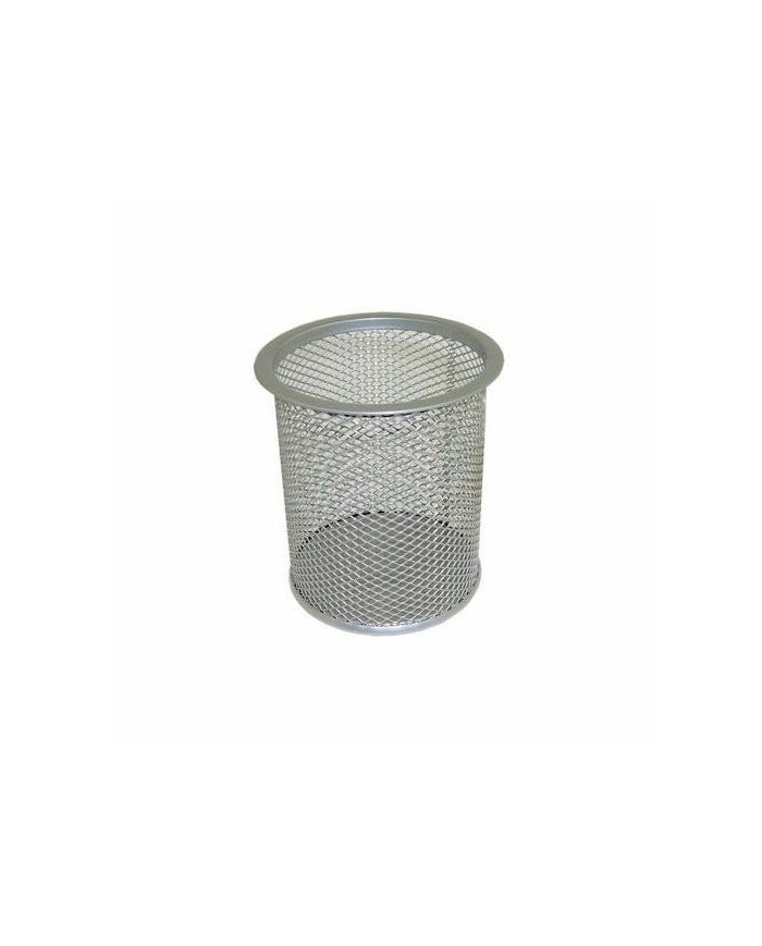 PRZYBORNIK NA BIURKO METAL SIATKA