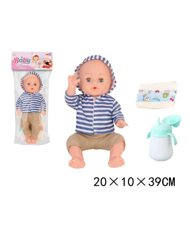 LALKA BOBAS Z PIELUCHĄ W BLUZIE WOREK
