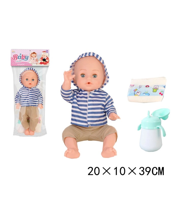 LALKA BOBAS Z PIELUCHĄ W BLUZIE WOREK