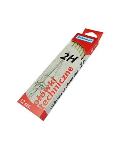 OŁÓWEK TECHNICZNY 2H /12/ ZA SZT