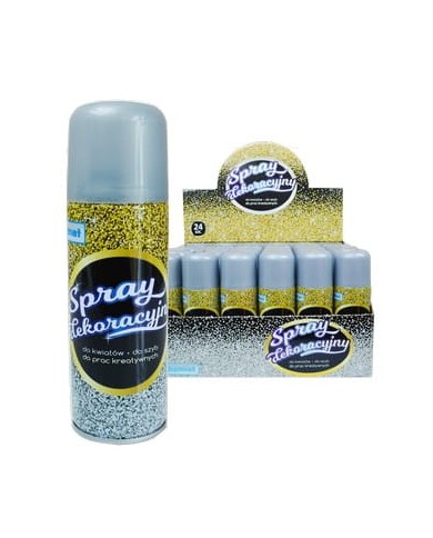 SPREY DEKORACYJNY SREBRNY