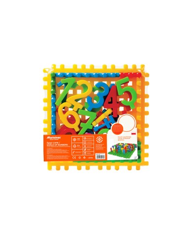 KLOCKI MARIO INEX WAFLE ŚWIAT CYFR