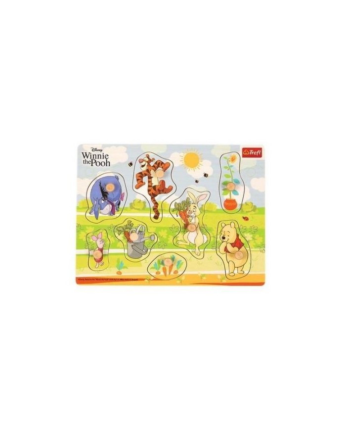 PUZZLE DREWNIANE TREFL KUBUŚ PUCHATEK