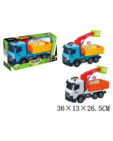 AUTO BUDOWLANE Z KOSZEM HERO OTW.PUD.