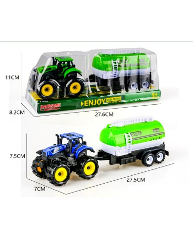 TRAKTOR Z CYSTERNĄ ENJOY28 CM KLOSZ