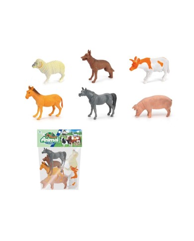 ZWIERZĘTA DOMOWE 6 SZT ANIMAL WOREK