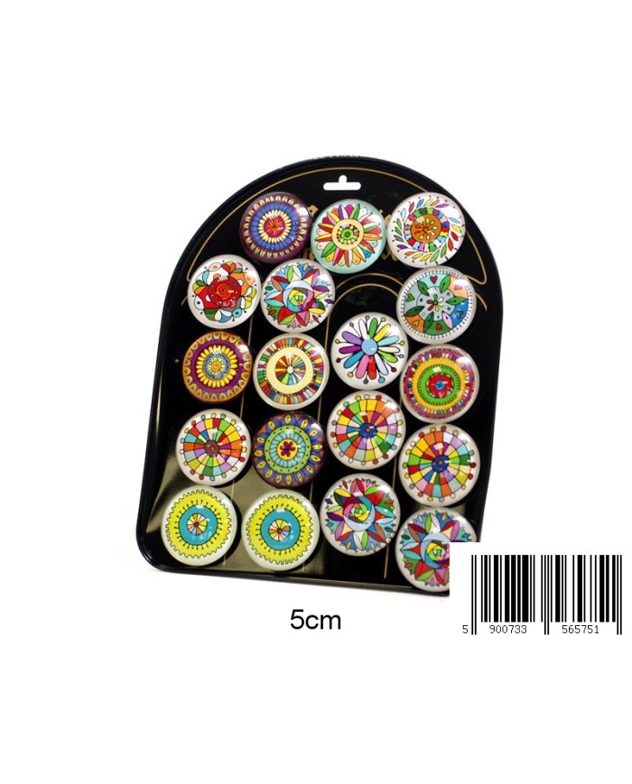 MAGNES OKRĄGŁY MANDALA 5 CM