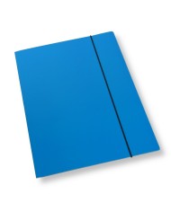 TECZKA A-4 Z GUMKĄ CZARNA LAKIER 300GSM