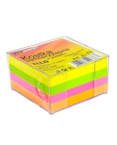 KARTECZKI SAMOPRZYLEPNE W PUDEŁKU 76X76