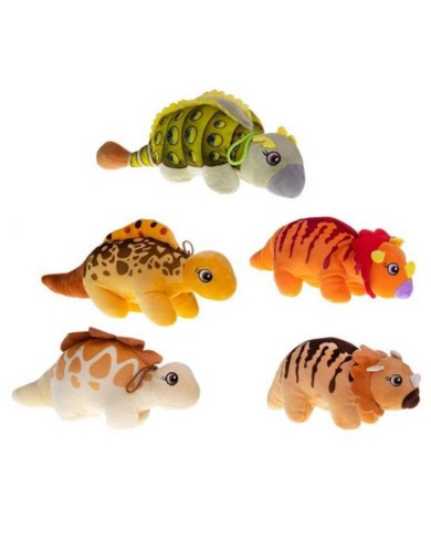 DINOZAUR PLUSZOWY KOLOROWY 24 CM