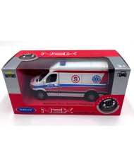 AUTO METAL WELLY MERCEDENS BENZ SPRINTER KARETKA PANEL VAN
