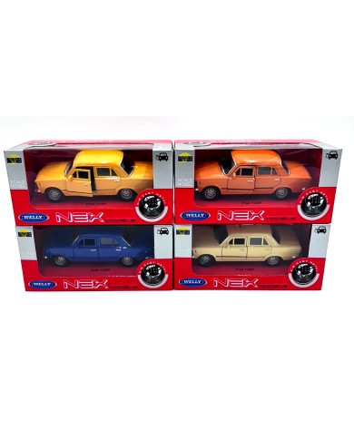 AUTO METAL WELLY FIAT 125 P