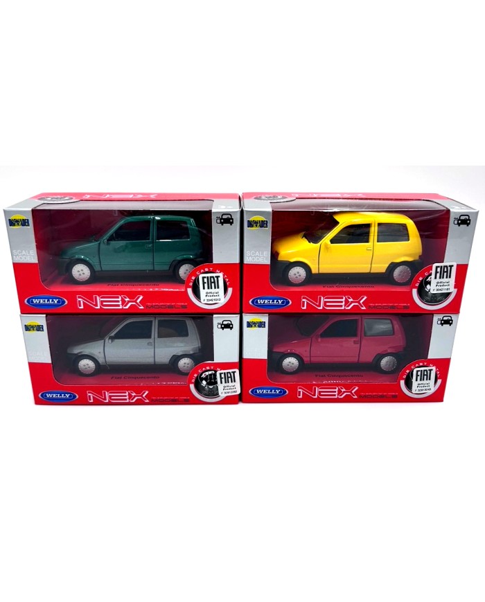 AUTO METAL WELLY CINQUCENTO