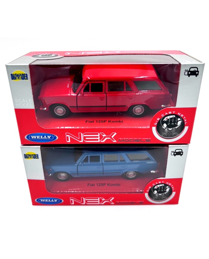 AUTO METAL WELLY FIAT 125 P KOMBI