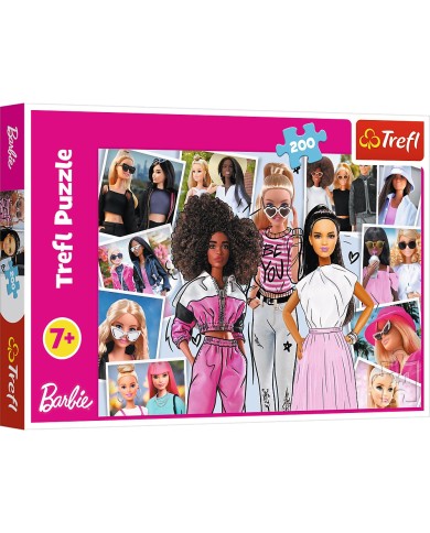 PUZZLE TREFL 200 EL BARBIE