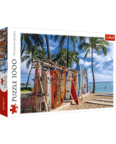 PUZZLE TREFL 1000 EL PLAŻA WAIKIKI