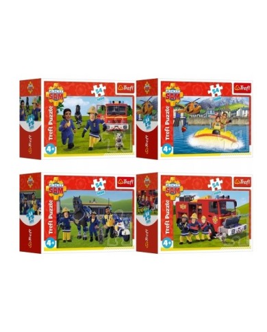PUZZLE TREFL 54 EL MINI STRAŻAK SAM