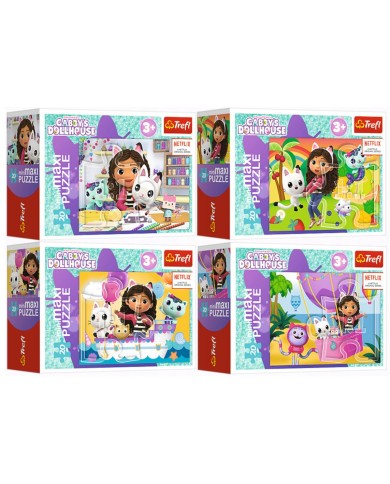 PUZZLE TREFL 20 EL MINI MAXI GABBY