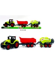 TRAKTOR Z MASZYNĄ BELKA FASHION KLOSZ
