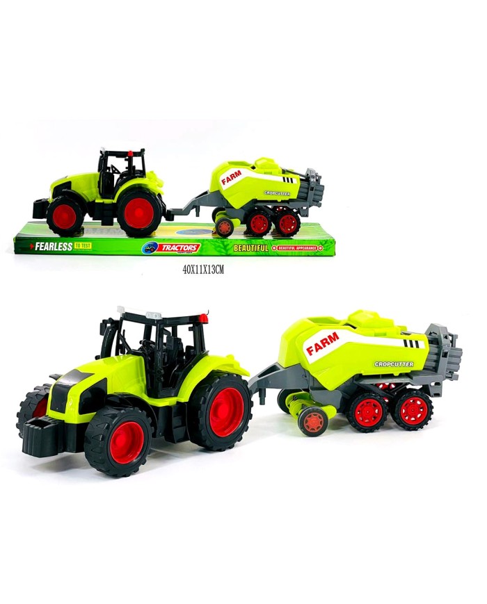 TRAKTOR Z MASZYNĄ BELKA FASHION KLOSZ