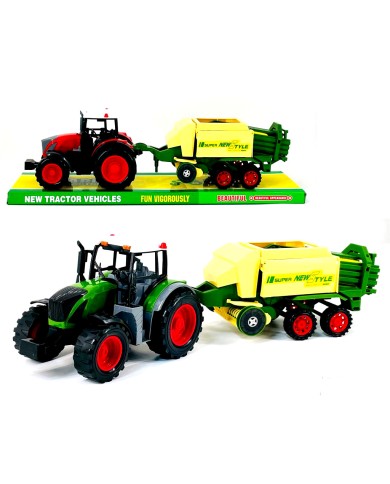 TRAKTOR Z MASZYNĄ NEW TRACTOR 53 CM KL.