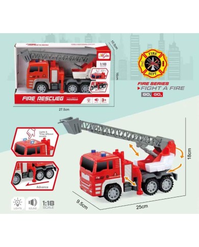 STRAŻ POŻARNA FIRE RESCUE BATERIA OTW.PU