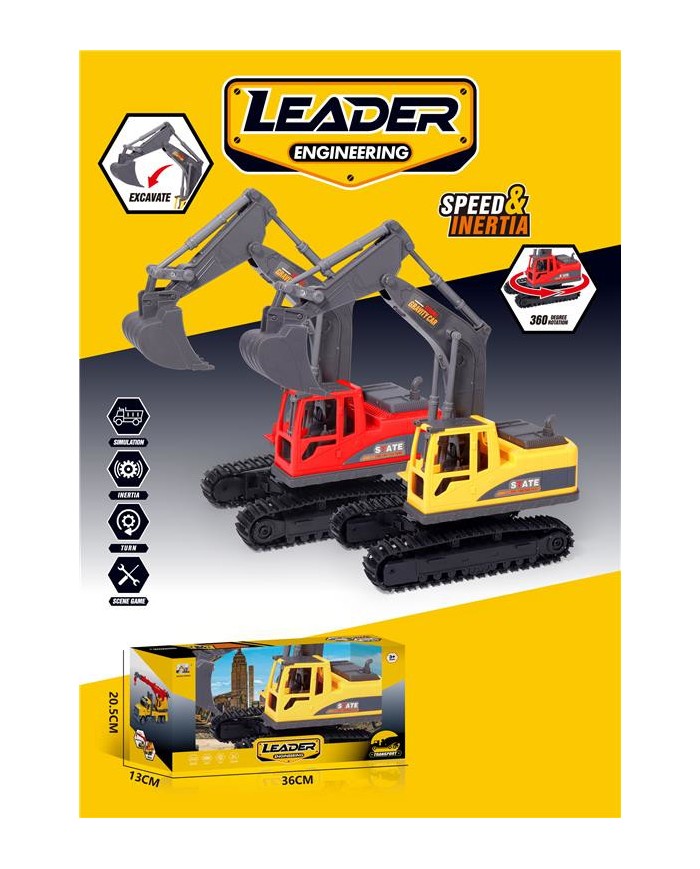 KOPARKA LEADER OTWARTE PUDEŁKO